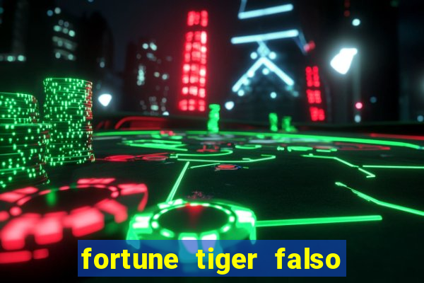 fortune tiger falso para brincar